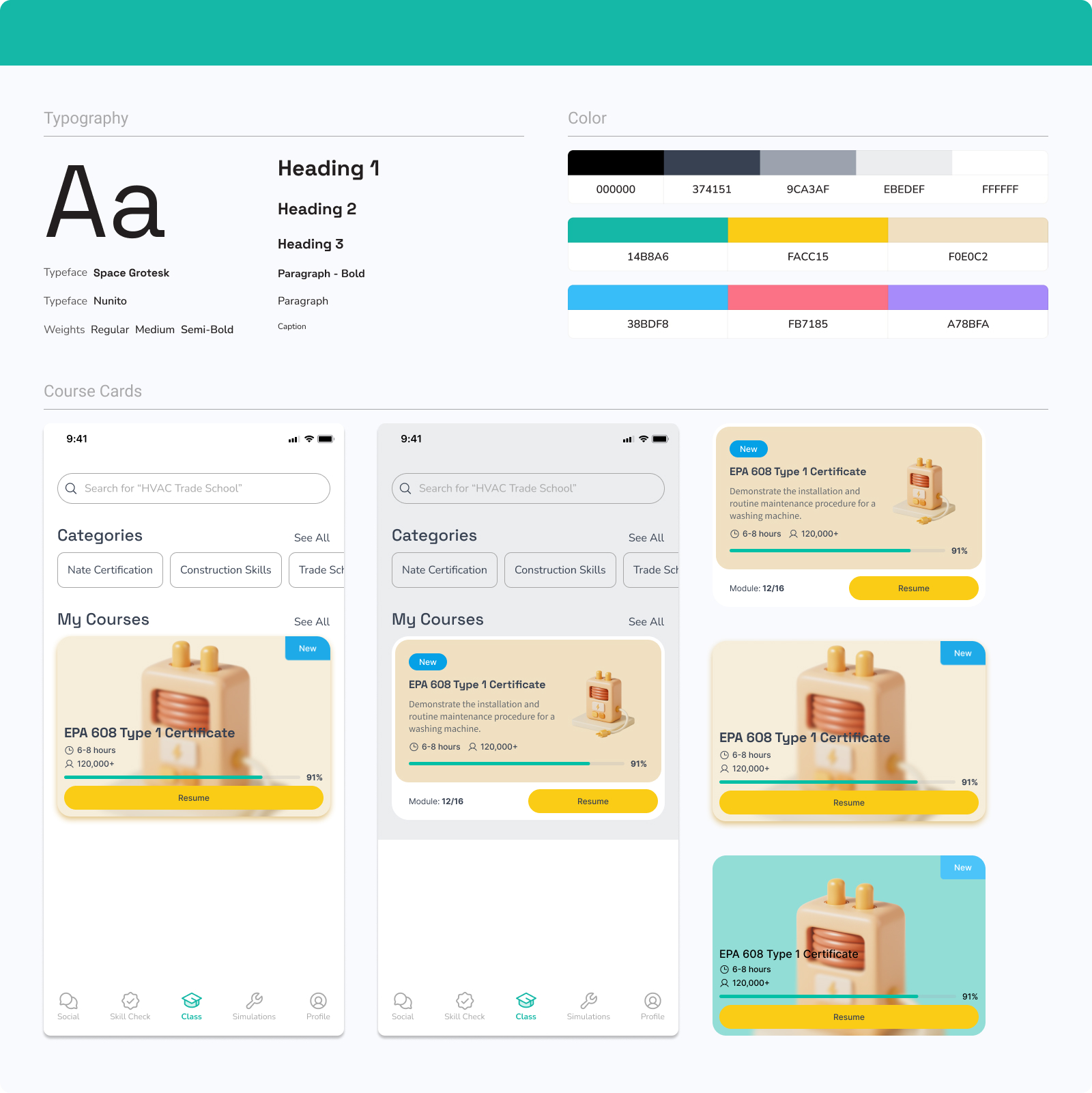 Brand exploration — direction 1