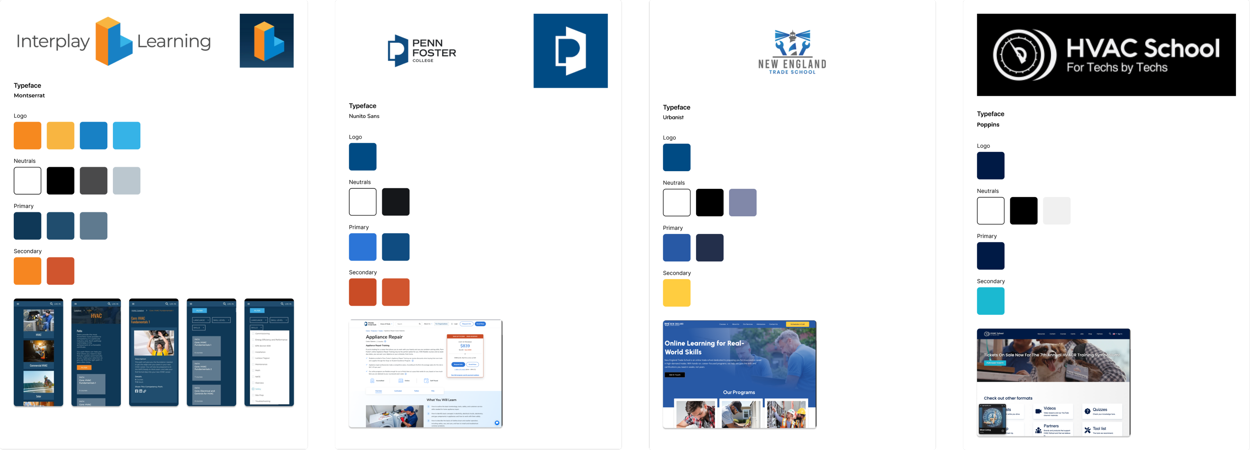 Direct competitor analysis — trade schools and certification providers