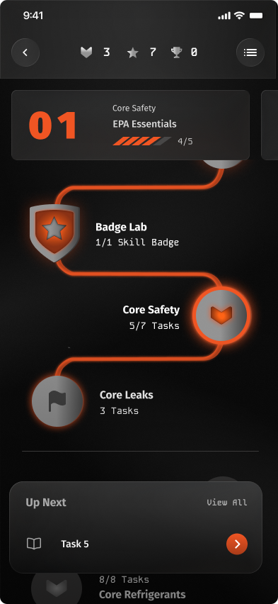 Course view — V2