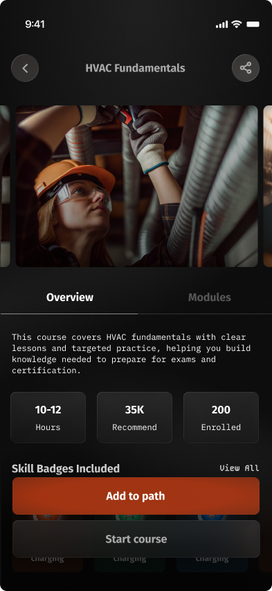 Course overview — V2