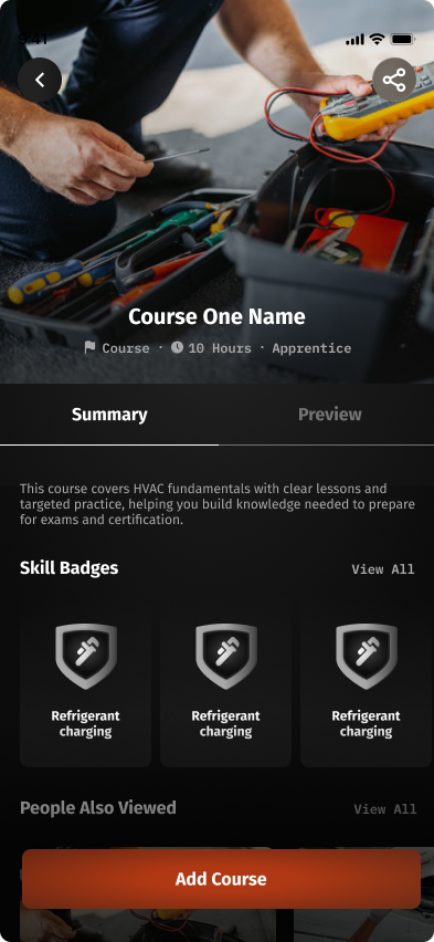 Course overview — V3