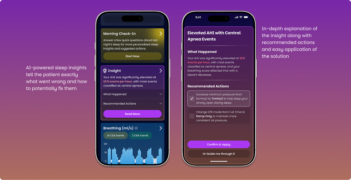 Final solution — AI-powered sleep insights and recommendations