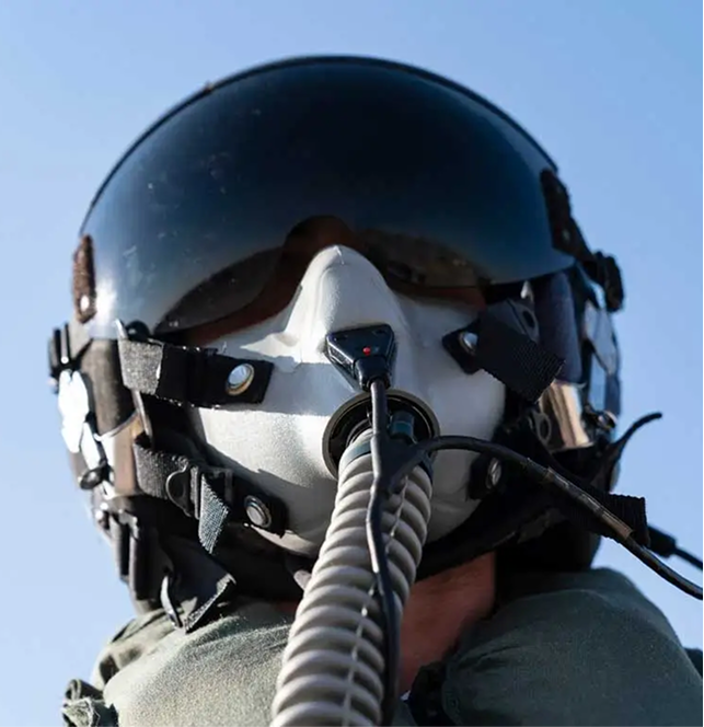 A fighter-jet pilot