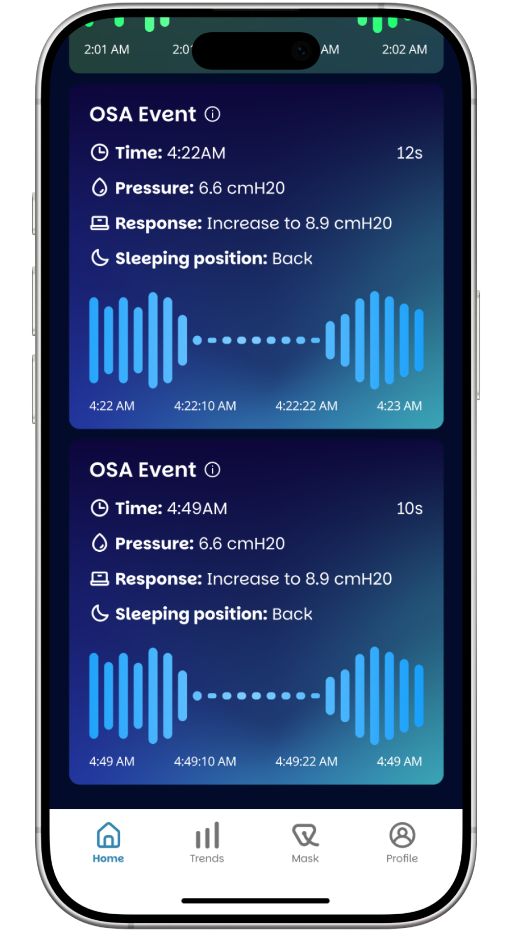 Single chart screen 3