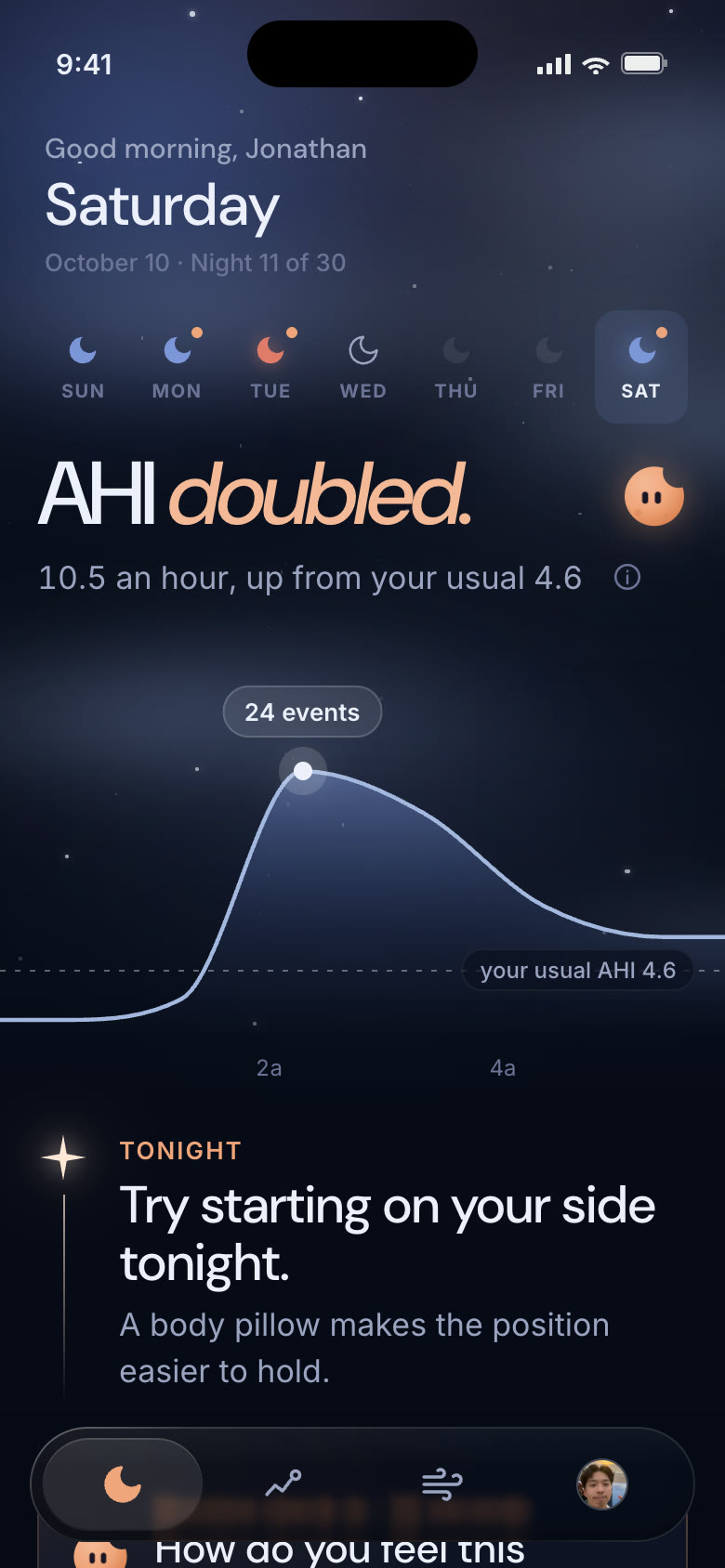 Final iteration — Tonight, with the why horizon