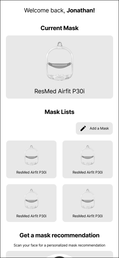Version 1 — masks