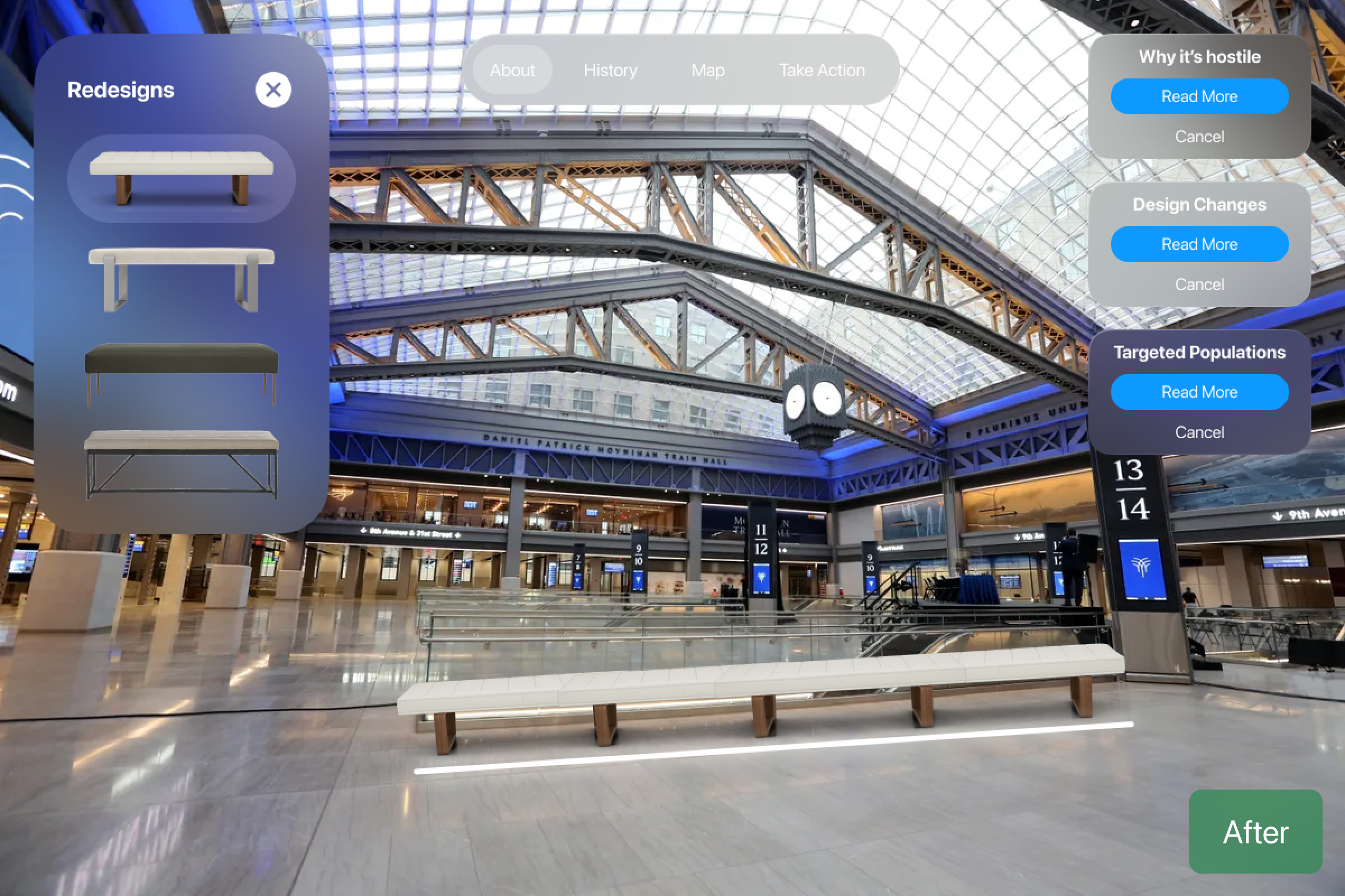 After: cleaner layout